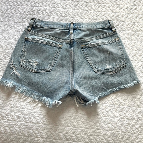AGOLDE PARKER VINTAGE CUT OFF SHORT IN SWAPMEET Size 26 - Picture 7 of 15